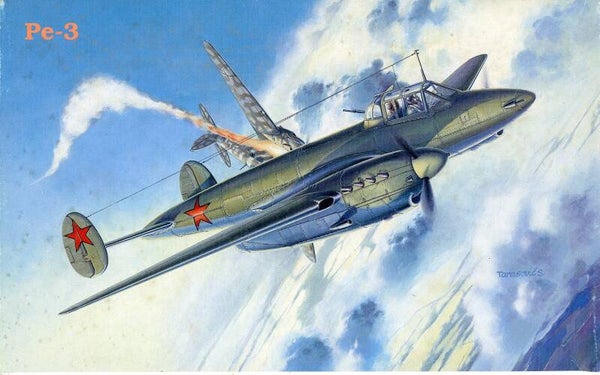 Petljakov Pe-3 1/72 Linek