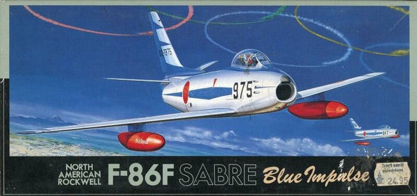 F-86F Sabre Blue Impulse 1/72 Fujimi