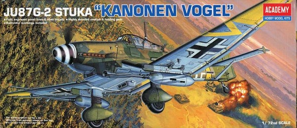 Ju87G-2 Stuka "Kanonen Vogel" 1/72 Academy