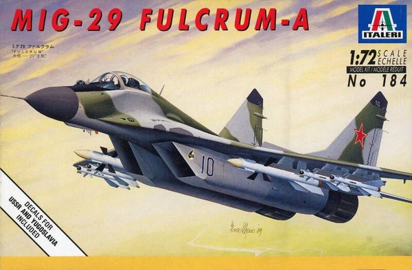 Mig-29Fulcrum-A 1/72 Italeri