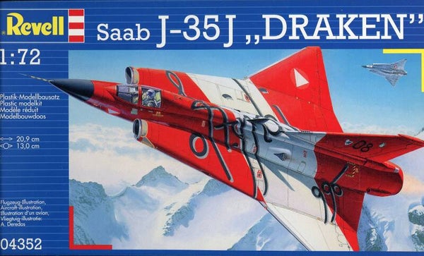 Saab J-35J Draken 1/72 Revell