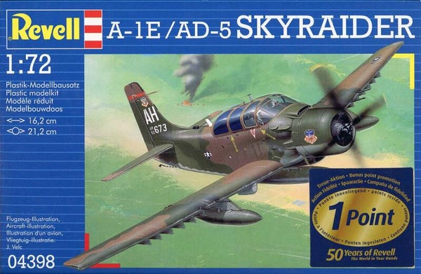 A-1E/AD-5 Skyraider Revell 1/72