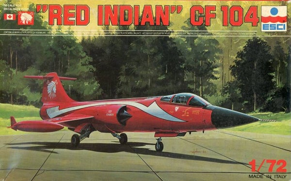 CF 104 "Red Indian" 1/72 ESCI