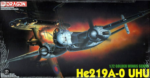 He219A-0 UHU 1/72 Dragon