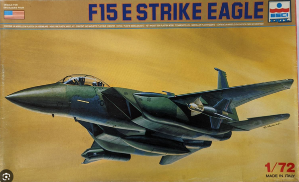 F15E Strike Eagle 1/72 ESCI