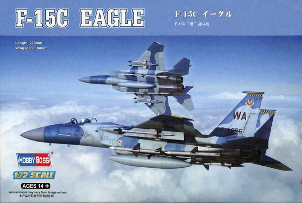 F-15C Eagle 1/72 HobbyBoss