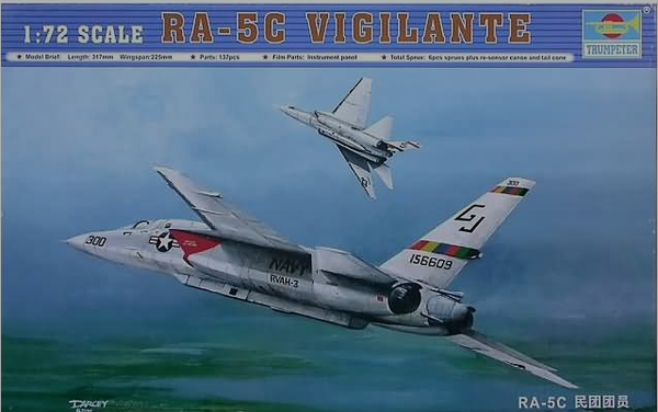RA-5C Vigilante 1/72 Trumpeter