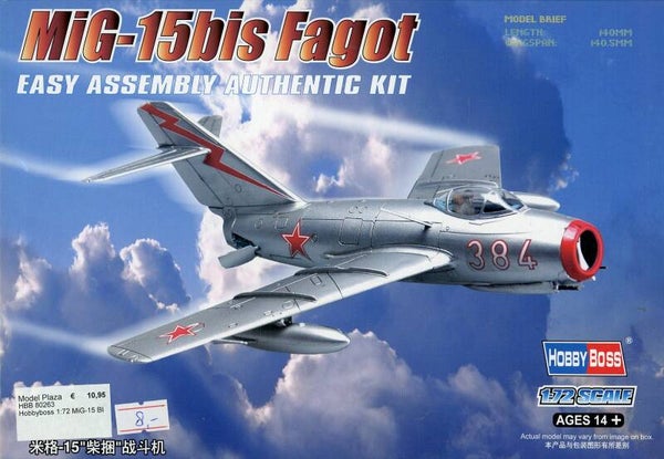 Mig-15bis Fagot 1/72 Hobbyboss