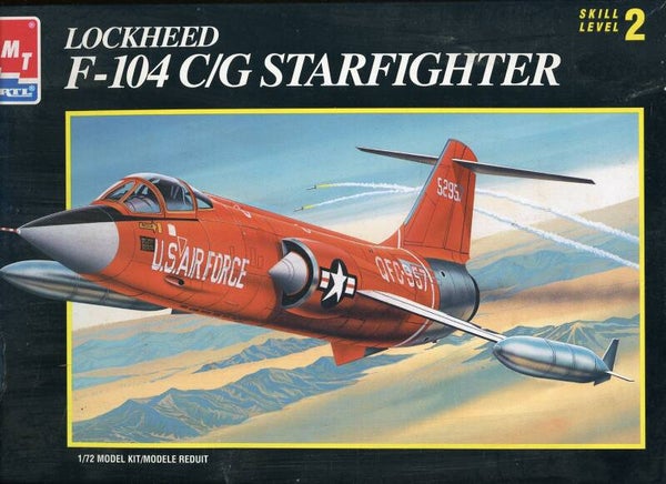Lockheed F-104C/D Starfighter 1/72 AMT
