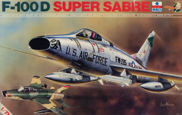 F-100D Super Sabre 1/72 ENCI