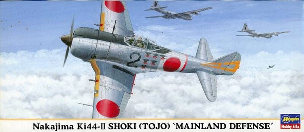 Nakajima Ki44-II Shoki (Tojo) Mainland Defense 1/72 Hasegawa
