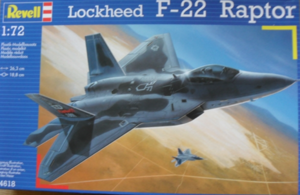 Lockheed F-22 Raptor 1/72 Revell