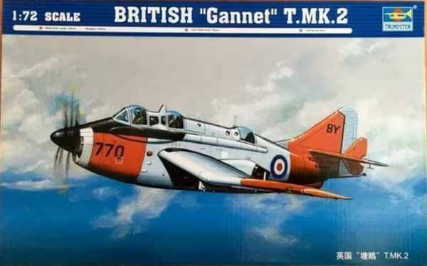 British "Gannet" T.Mk.2 1/72 Trumpeter