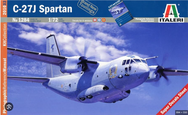 C-27J Spartan 1/72 Italeri
