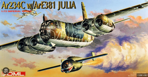 Ar234C w/ArE381 Julia 1/72 DML