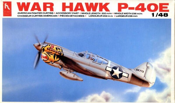 War Hawk P-40E Hobbycraft 1/48