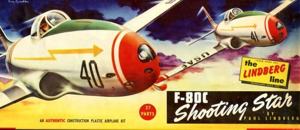 F-80C Shooting Star Lindberg 1/4"scale