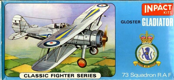 Gloster Gladiator Inpact kits 1/48