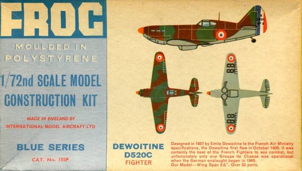 Dewoitine D 520C Frog 1/72