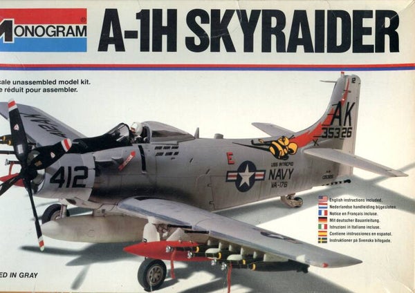 A-1H Skyraider Monogram 1/48