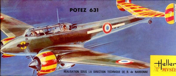 Potez 631 Heller 1/72