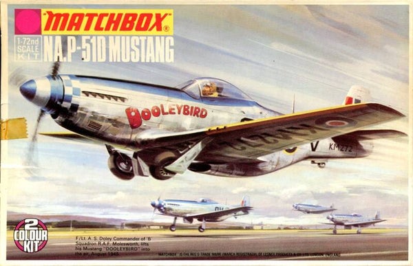 P-51D Mustang Matchbox 1/72