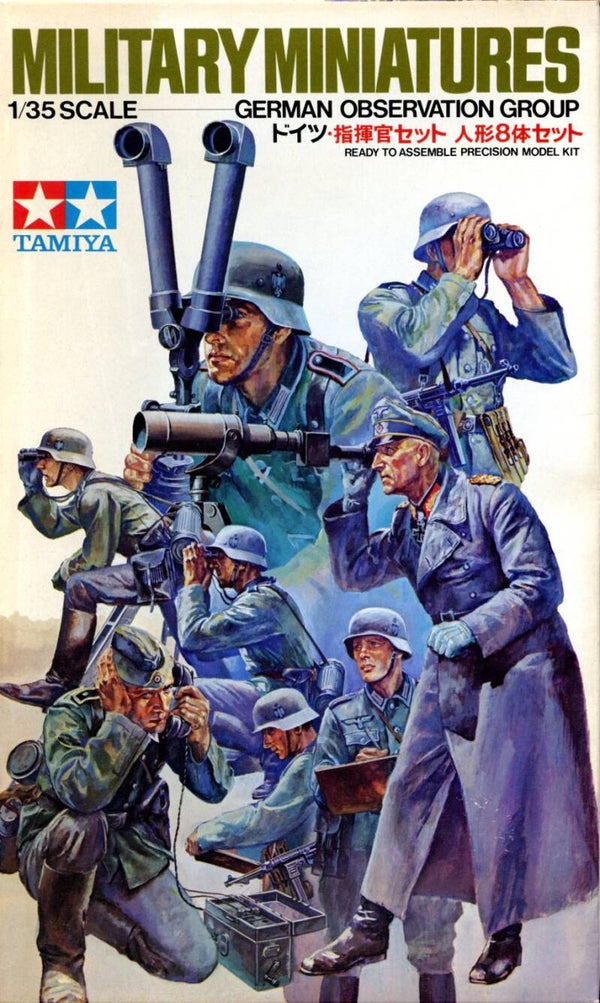 Military Miniatures German Observation group Tamiya 1/35