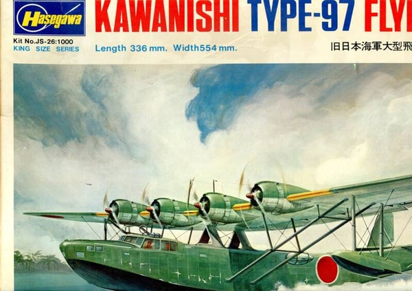Kawanishi type-97 Hasegawa 1/72