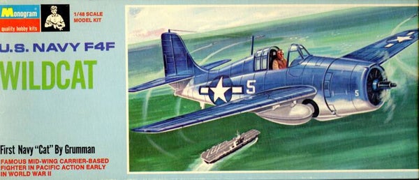 U.S. Navy F4F Wildcat Monogram 1/48