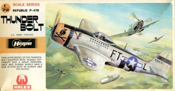 P-47D Thunderbolt Hasagawa 1/72
