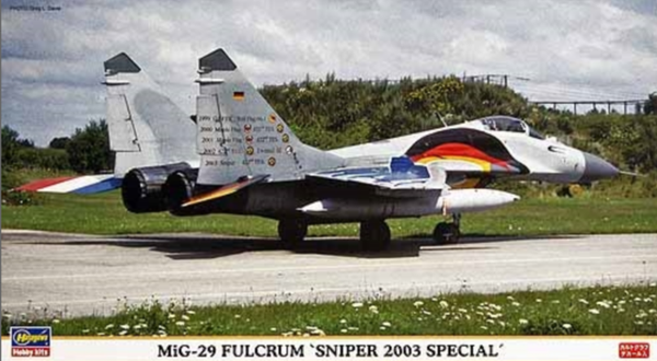 Mig 29 Fulcrum "Sniper" Hassegawa 1/72