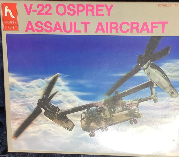 V-22 Osprey Assault Aircraft 1/72 Hobbycraft