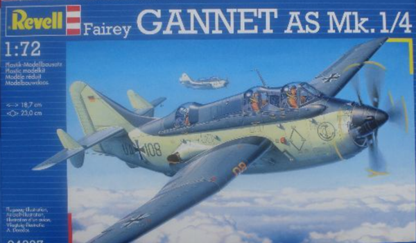 Fairey Gannet AS Mk.1/4 1/72 Revell