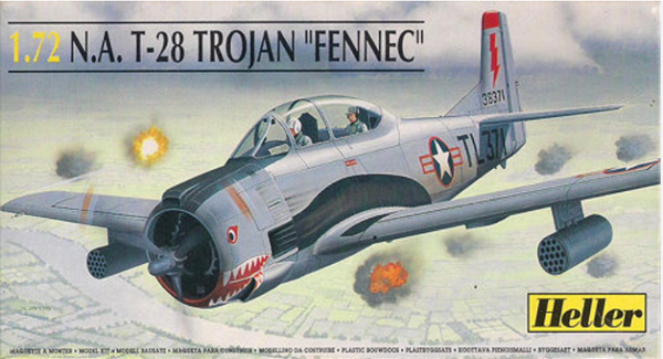 N.A. T-28 Trojan "Fennec" 1/72 Heller