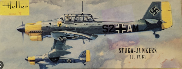 Stuka-Junkers Ju-87.B1 1/72 Heller