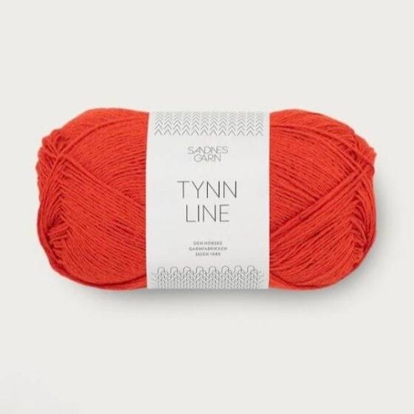 Sandnes Garn - Tynn Line - Spicy Orange (3918)