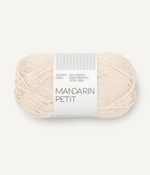 Sandnes Garn - Mandarin Petit - Kitt (1015)