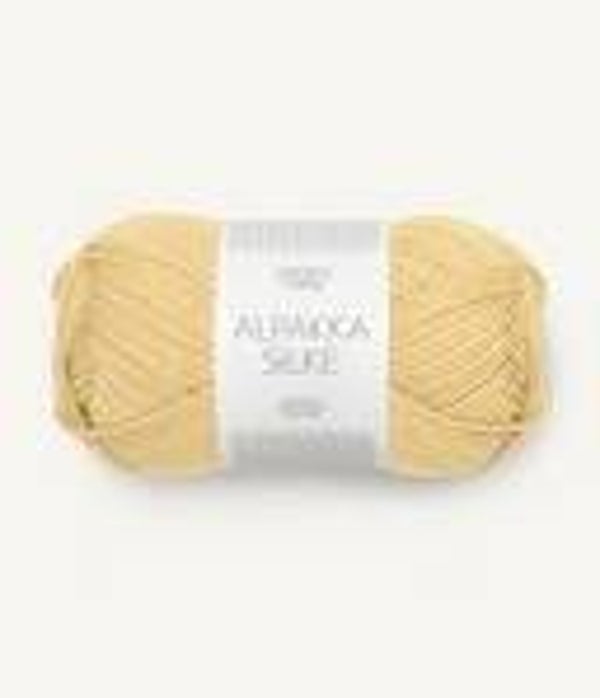 Sandnes Garn - Alpakka Silke - Gul Manesten (2112)
