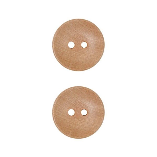 Rico Design - Houten knopen ø18mm (2-gaats)