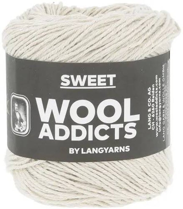LANGYARNS - WOOLADDICTS - SWEET - Gebroken Wit (0094)