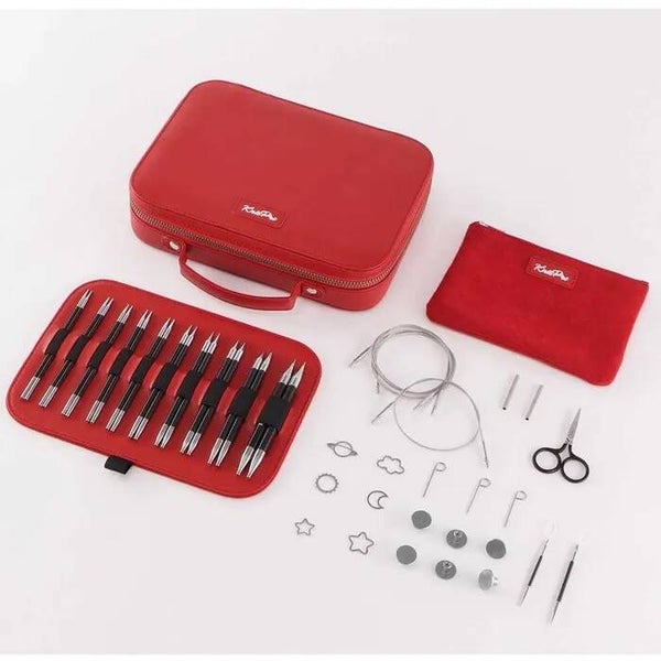 KnitPro Karbonz Elan verwisselbare naalden set 3.00-8.00mm