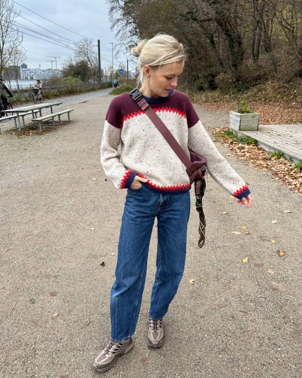 KIT: Cross Sweater - PetiteKnit