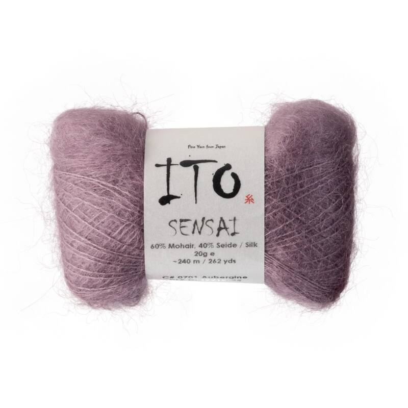 ITO yarn - Sensai - Aubergine (0701)