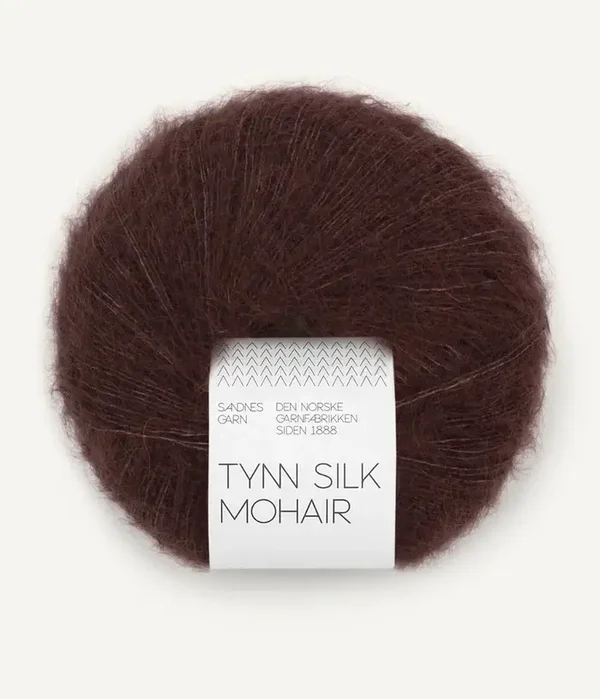 Sandnes Garn - Tynn Silk Mohair -  (4381) Dark Fudge