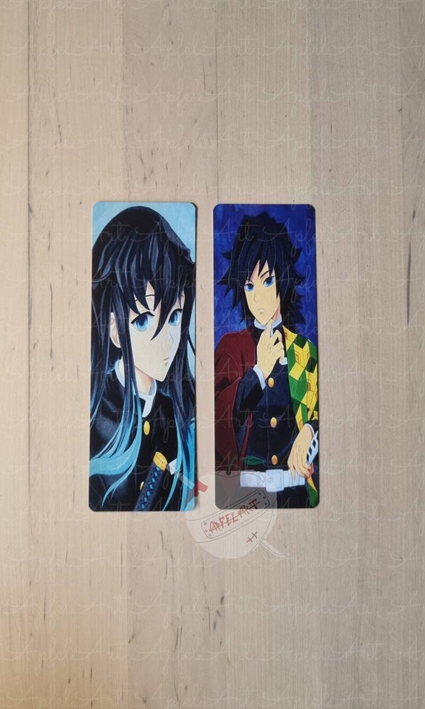 Giyu & Muichiro Lesezeichen