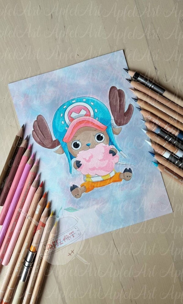 Chibis Din A5 Originalzeichnung