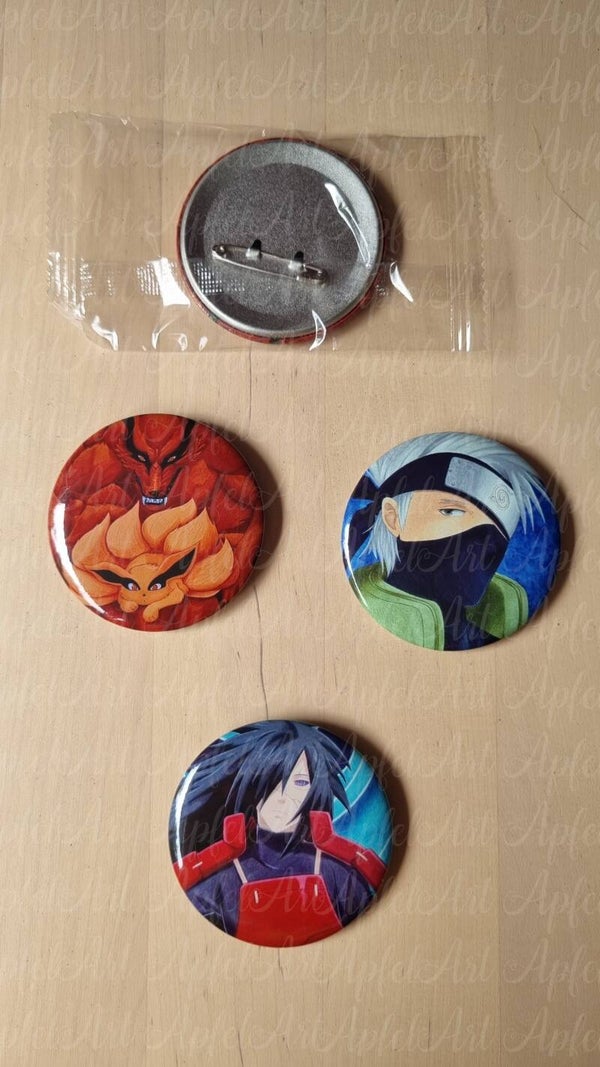 Ansteckbutton Naruto