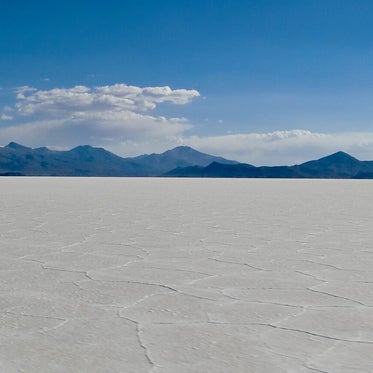 Salar de Uyuni in Bolivien