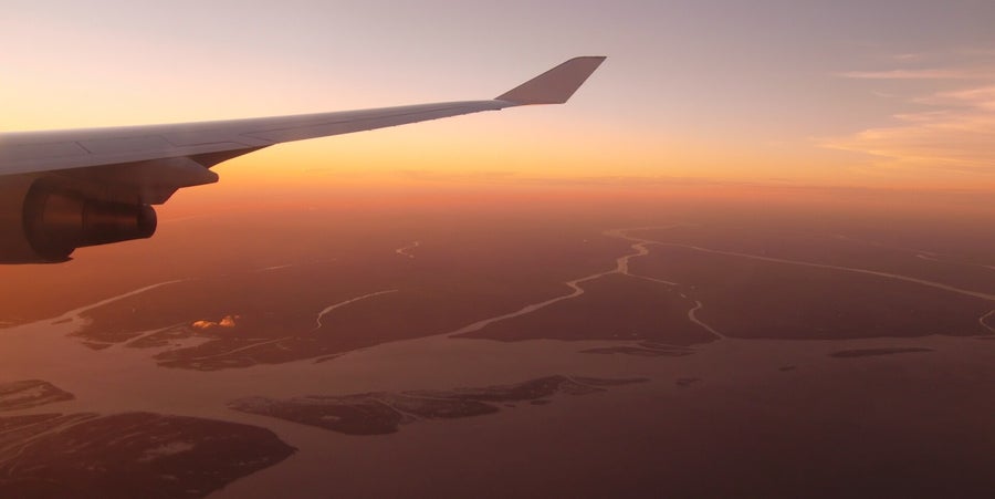 Landeanflug auf Buenos Aires