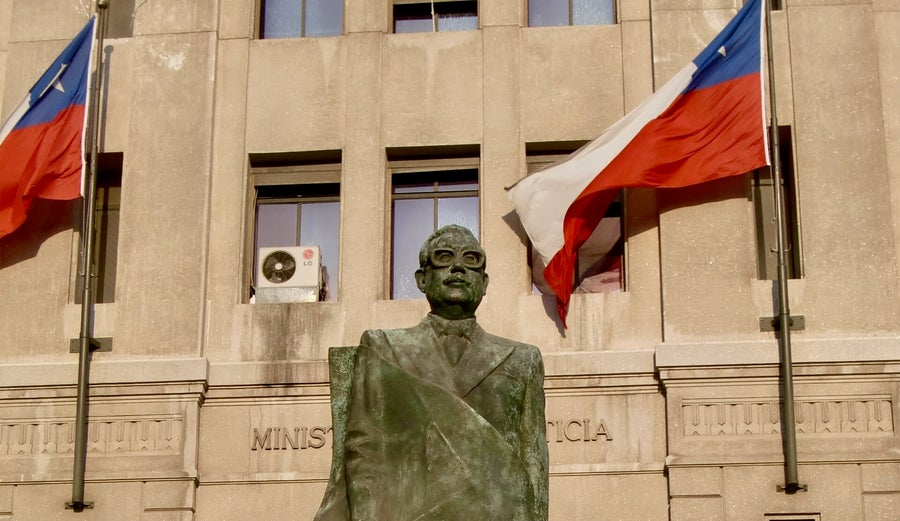 Denkmal von Salvadore Allende